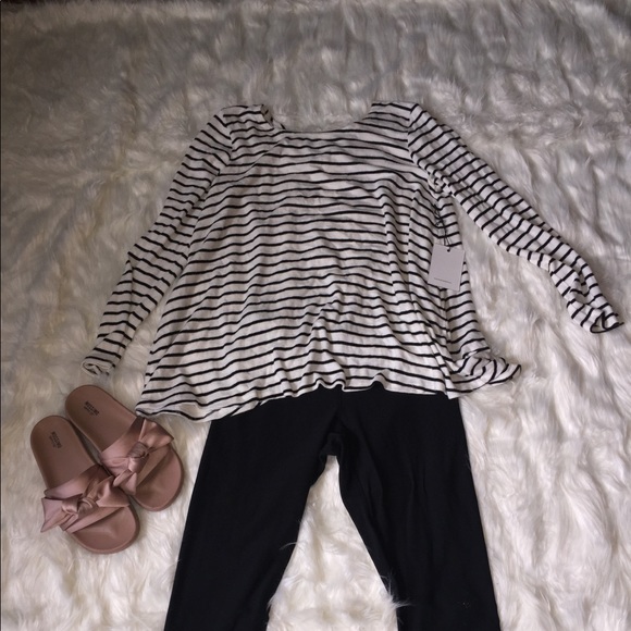 HYE PARK and LUNE black and white stripe sweater - Picture 3 of 5